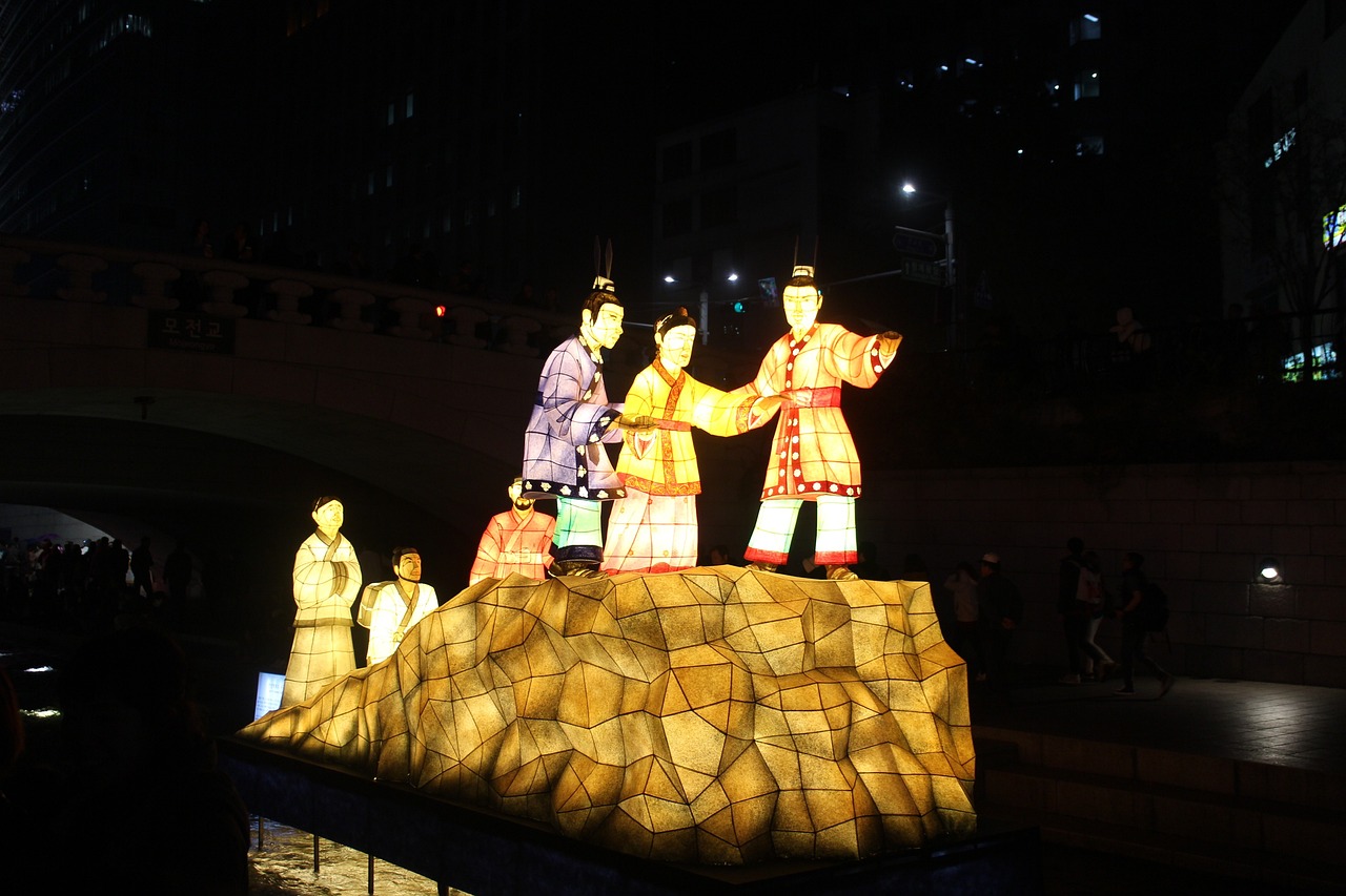 Glimpses of South Korea's Lotus Lantern Festival